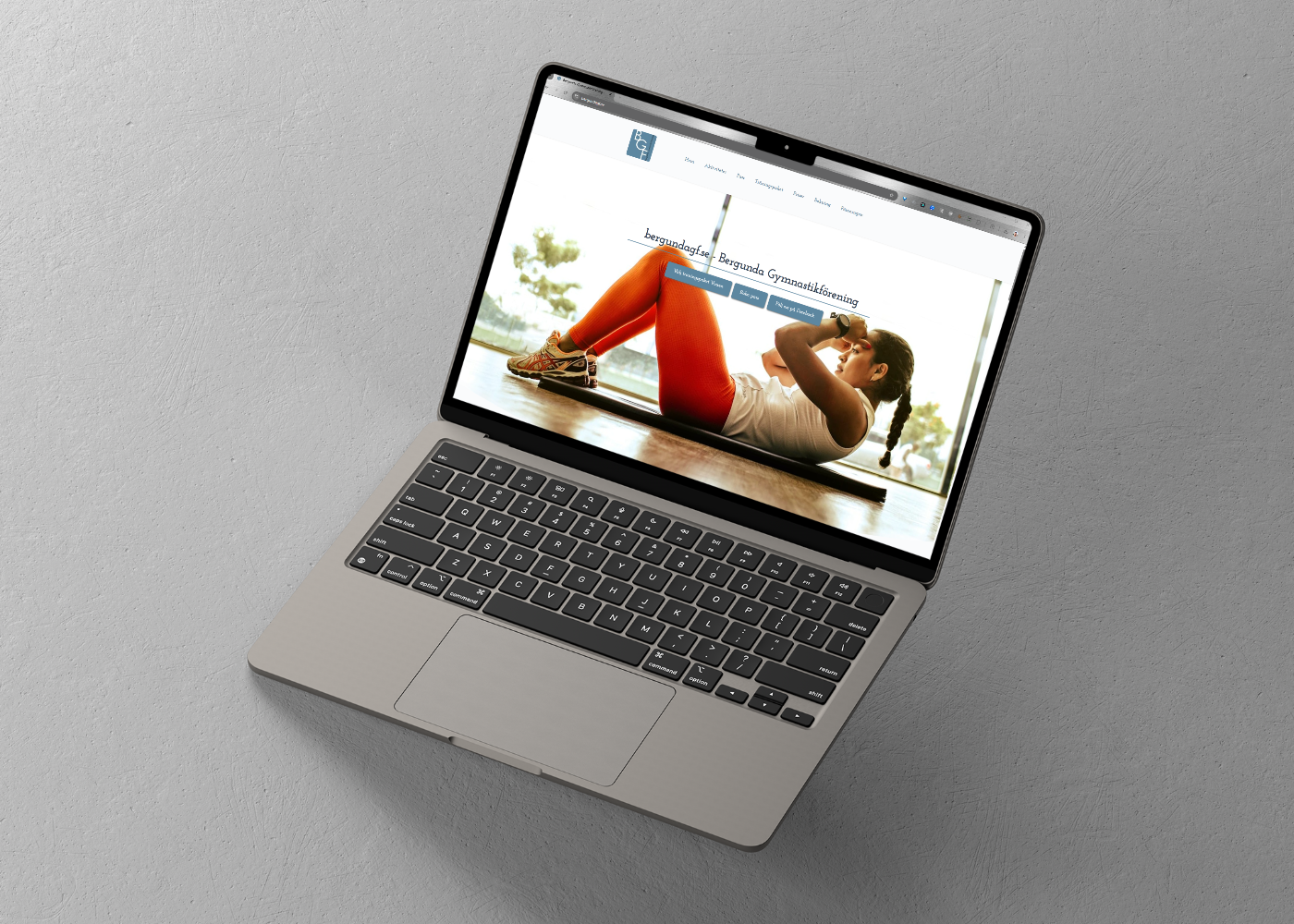 Bergunda GF — Sports Club Website