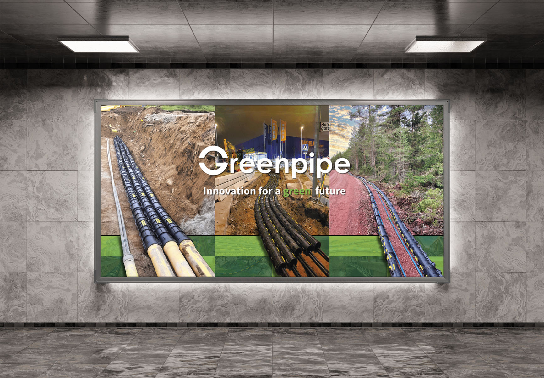 Greenpipe — Expo Walls