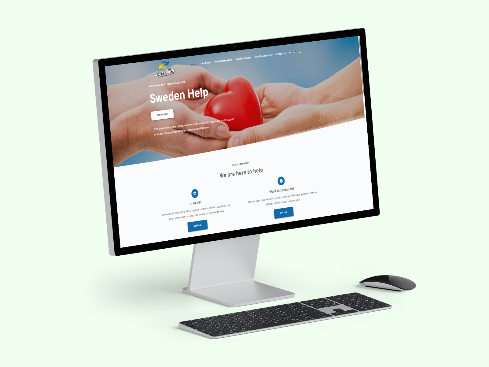 Sweden Help — Humanitarian Website